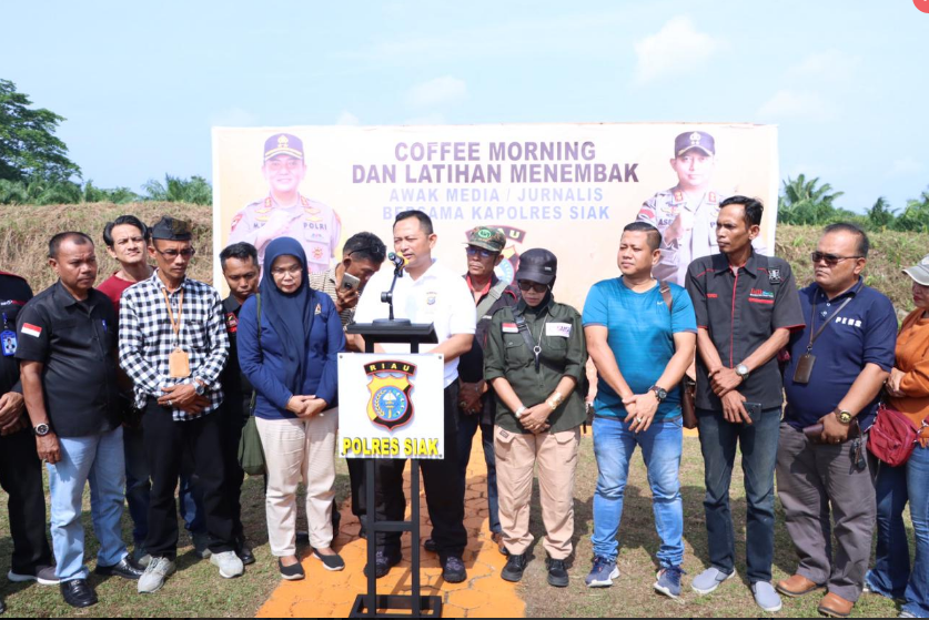 Kapolres Siak Ajak Wartawan Wujudkan Harkamtibmas